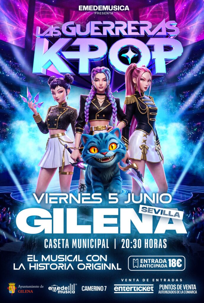evento musical guerreras k-pop gilena sevilla comprar entradas contratacion emedemusica